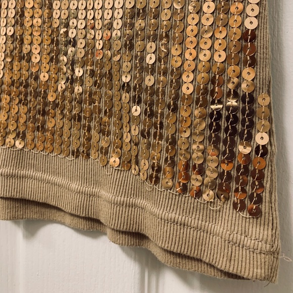 Super shiny gold sequins tank top 💎 - Picture 7 of 11